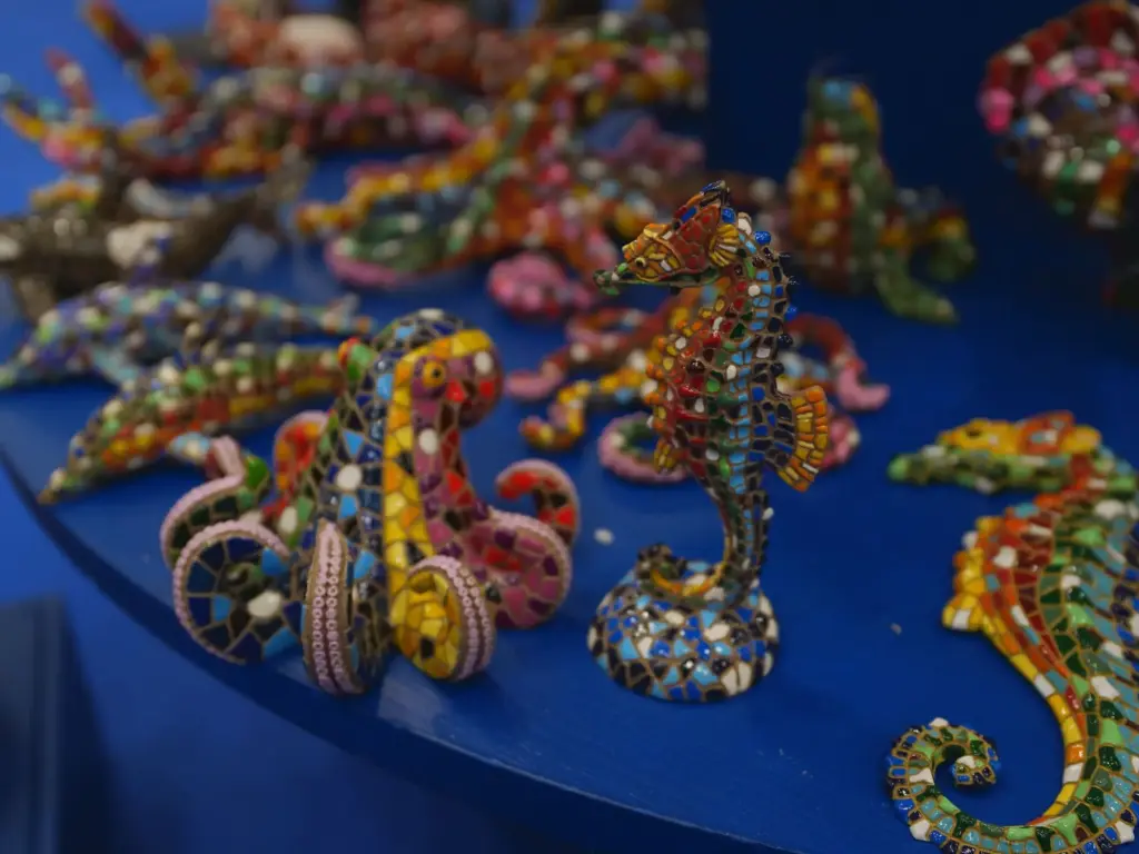 decorative octopus mosaic patterns
